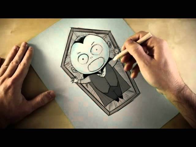 El cortometraje de animación más corto de la historia – Vampire Bash